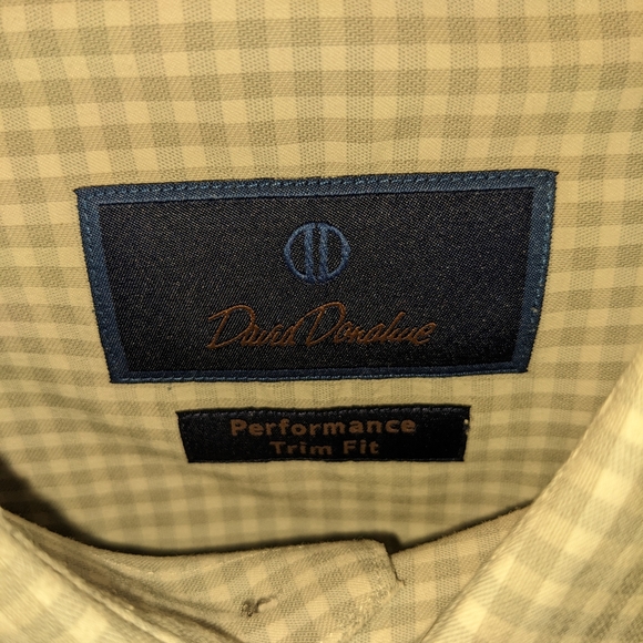 David Donohue Performance Slim Fit 18.5/34-35 - Picture 5 of 6